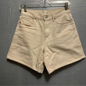 Aritzia Wilfred Free Denim A-Line Shorts